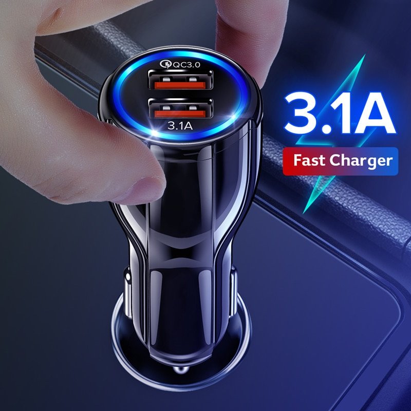 Universal Car Charger with Dual USB Car Chargers Mobile Phone Accessories Smart Phones & Mobile Accessories Smartphones Ships From : China|Russian Federation 