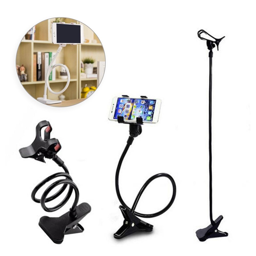 Universal Long Flexible Phone Holder Mobile Phone Accessories Mobile Phone Holders & Stands Smart Phones & Mobile Accessories Smartphones Color : Black|White|Blue|Pink|Red|Purple|Light Blue 