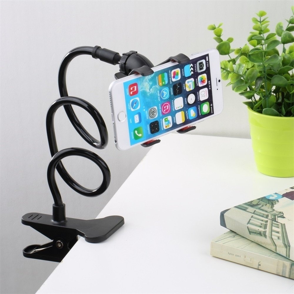 Universal Long Flexible Phone Holder Mobile Phone Accessories Mobile Phone Holders & Stands Smart Phones & Mobile Accessories Smartphones Color : Black|White|Blue|Pink|Red|Purple|Light Blue 