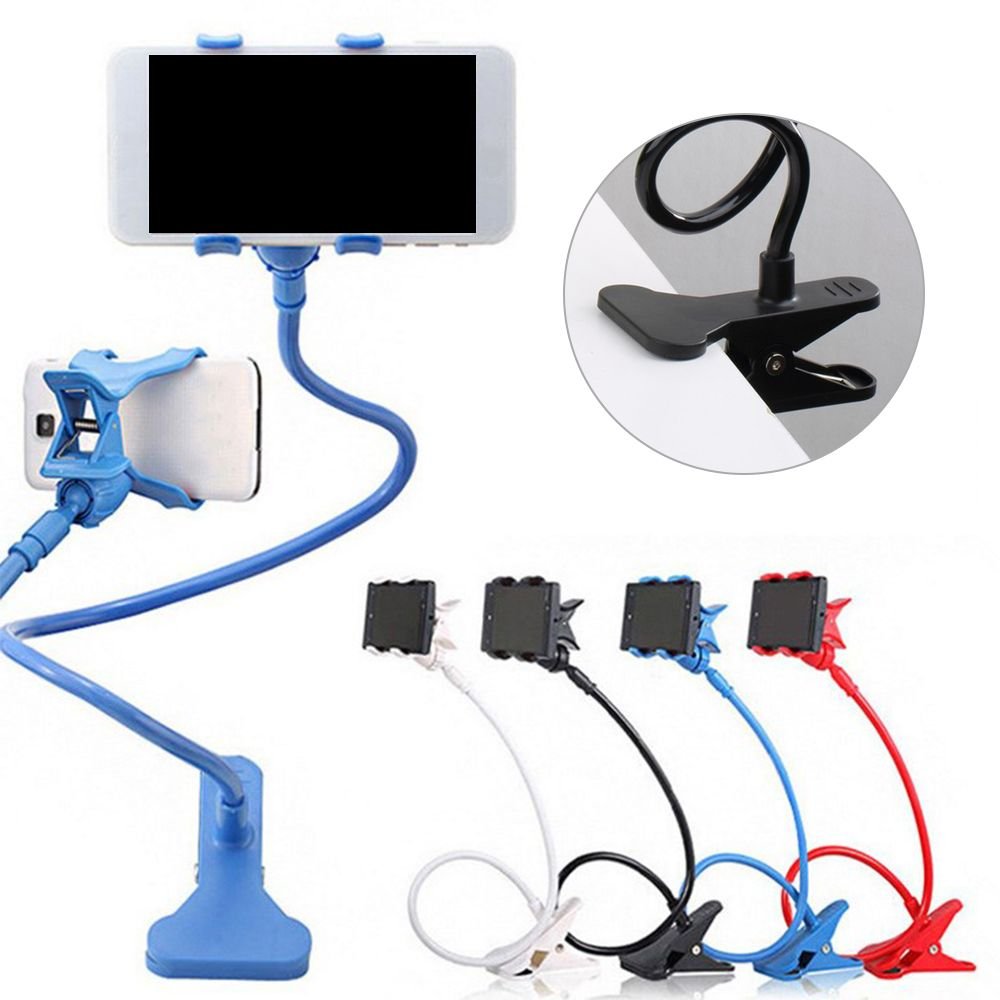 Universal Long Flexible Phone Holder Mobile Phone Accessories Mobile Phone Holders & Stands Smart Phones & Mobile Accessories Smartphones Color : Black|White|Blue|Pink|Red|Purple|Light Blue 
