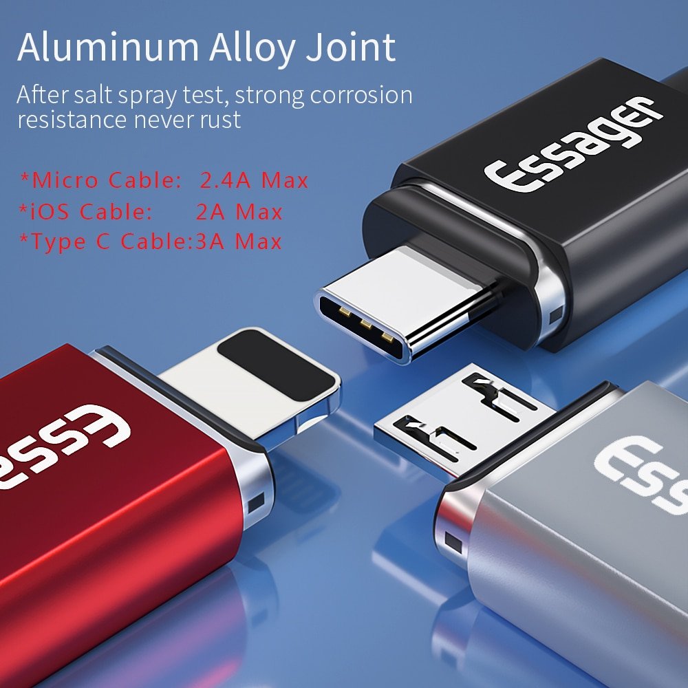 Magnetic Micro USB Cable Mobile Phone Accessories Mobile Phone Cables Smart Phones & Mobile Accessories Smartphones Ships From : China|Poland|SPAIN|Russian Federation|France 