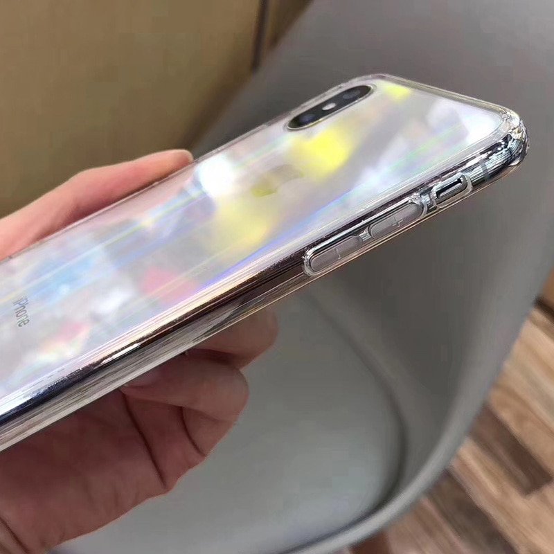 Holographic Transparent Case for iPhone Phone Cases & Bags Smart Phones & Mobile Accessories Smartphones Model : for iPhone X|for iPhone XS|for iPhone XR|for iPhone XS Max|for iPhone 11|for iPhone 11 Pro|for iPhone 11 Pro Max|for iPhone 12|for iPhone 12 Pro|for iPhone 12 Pro Max|for iPhone 13|for iPhone 13 Pro|for iPhone 13 Pro Max 