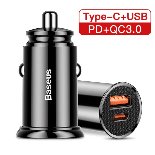 Small Car Charger with Two USB Ports Smart Phones & Mobile Accessories Ships From : China 