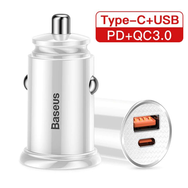Small Car Charger with Two USB Ports Smart Phones & Mobile Accessories Ships From : China 