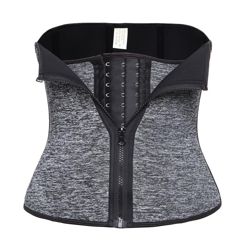 Women's Neoprene Waist Trainer and Shaper Body Shaper Waist Trainer Women's Clothing & Accessories Color: Gray Size: S|M|L|XL|XXL|XXXL Ships From: China|United States