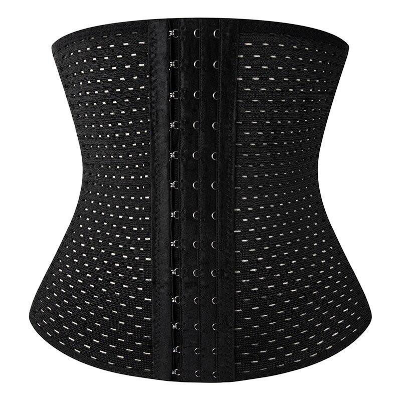 Women's Neoprene Waist Trainer and Shaper Body Shaper Waist Trainer Women's Clothing & Accessories Color: Hooks Black Size: S|M|L|XL|XXL|XXXL Ships From: China|United States