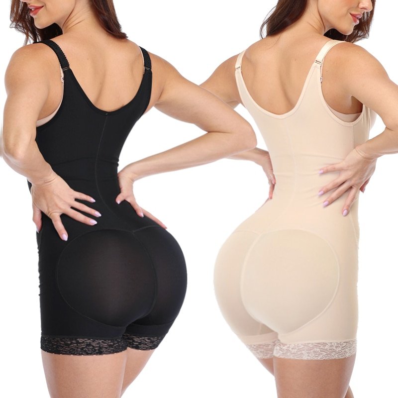 Women's Elastic Body Shaper Body Shaper Women's Clothing & Accessories Color : Beige|Black 