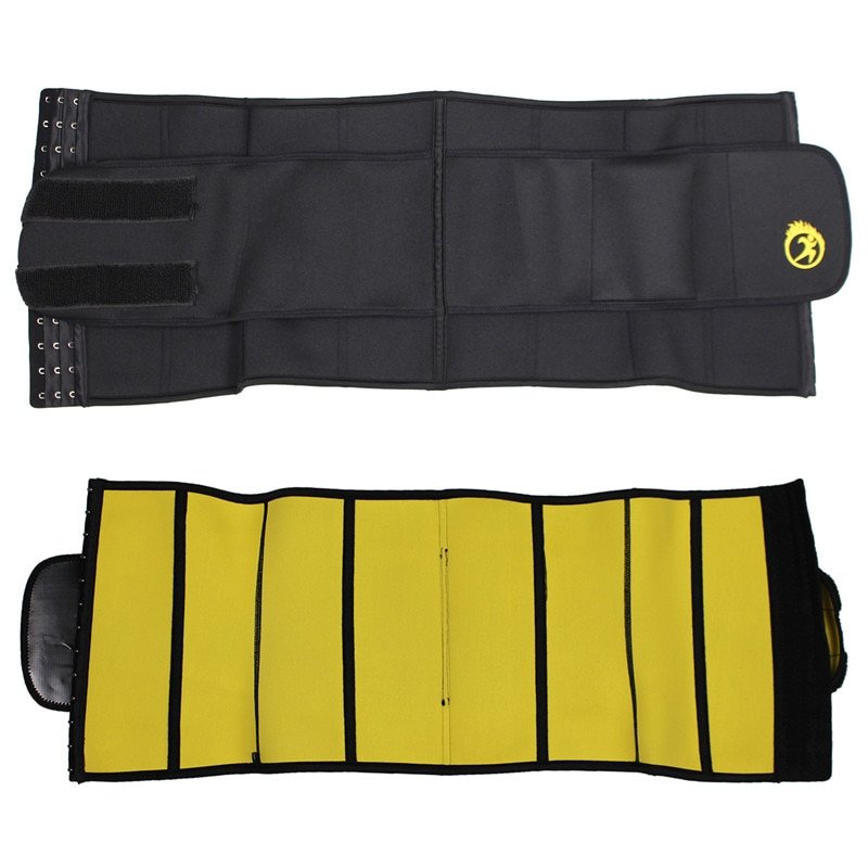 Women's Body Shaper Neoprene Waist Belt Body Shaper Women's Clothing & Accessories Color : Black|Grey 