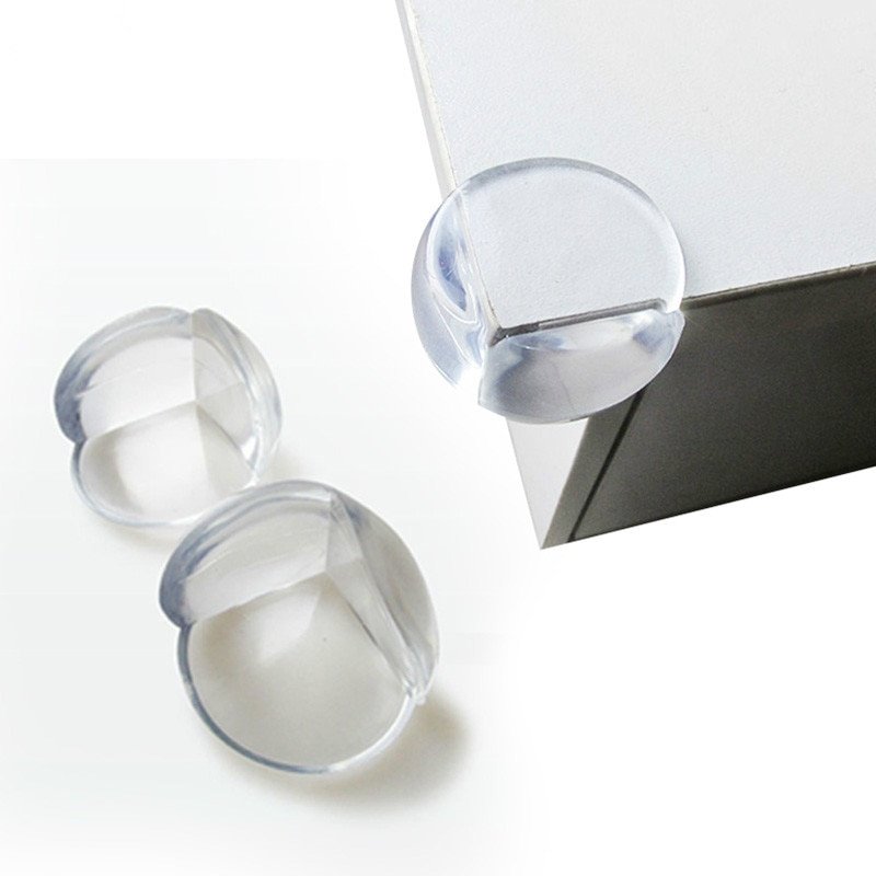 Transparent Elastic Safety Table Corner Protectors Set Baby & Mother Care Color : Transparent 