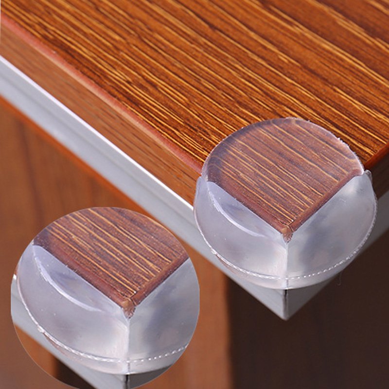 Transparent Elastic Safety Table Corner Protectors Set Baby & Mother Care Color : Transparent 