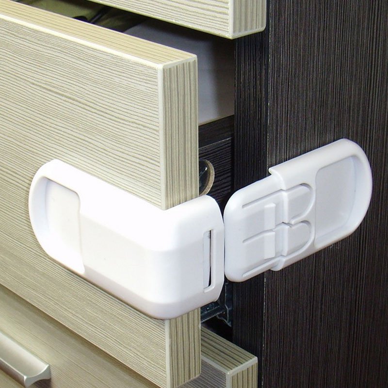 Baby Safety Lock Baby & Mother Care Color : Blue|White 
