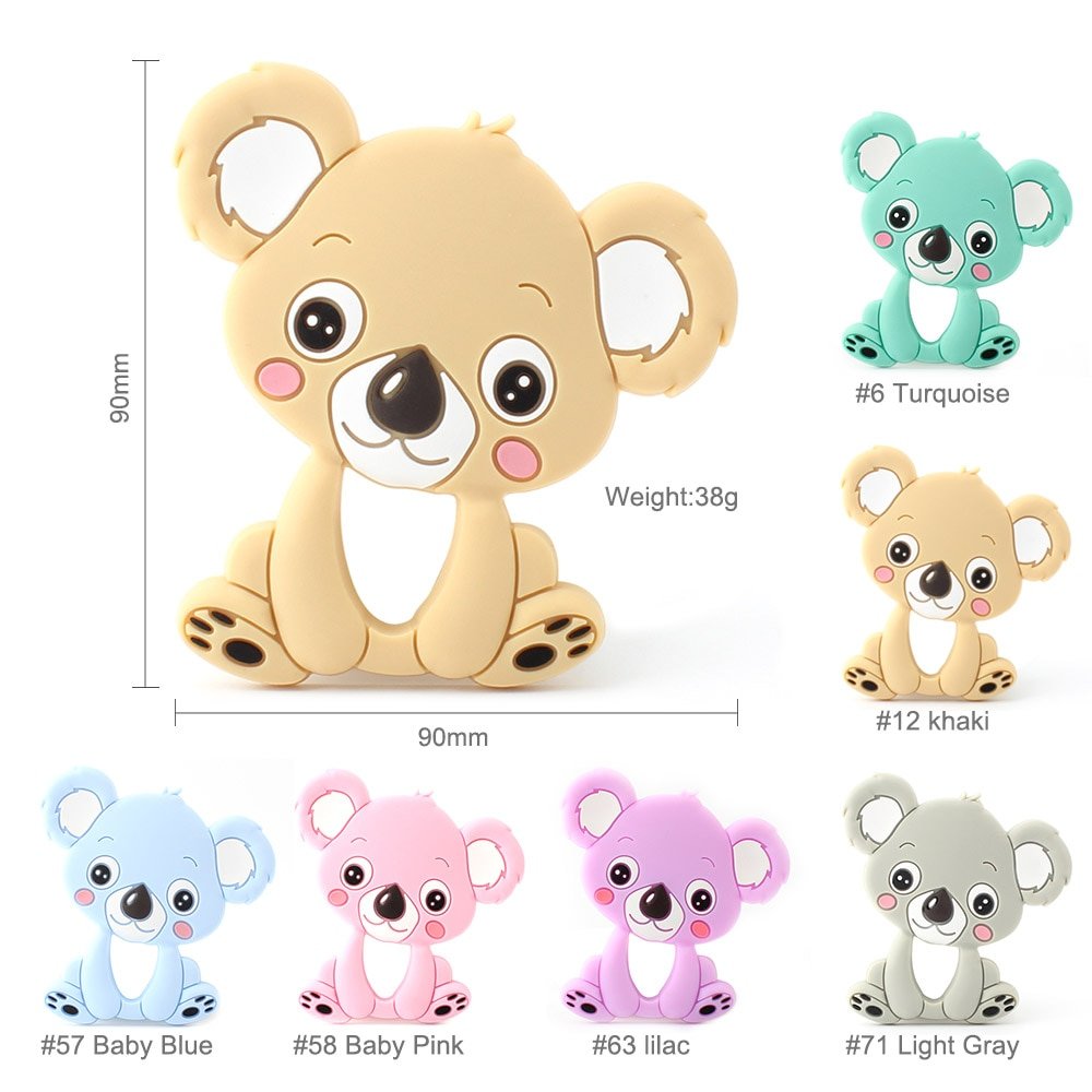 Koala Shaped Teether Baby & Mother Care Color : 6|12|57|58|63|71 