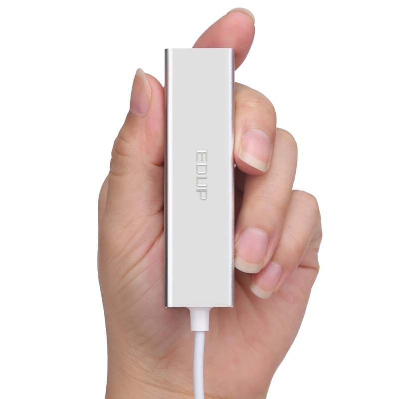 USB Hub with 3 Ports and Ethernet Connector Computers & Tablets Ships From : China 