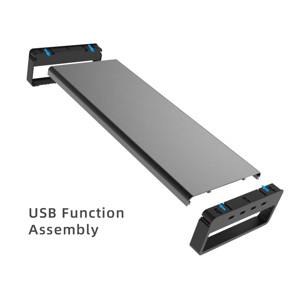 Transfer Data and Charging Wireless Aluminum Monitor Stand Computers & Tablets Ships From : China|Russian Federation|Poland 