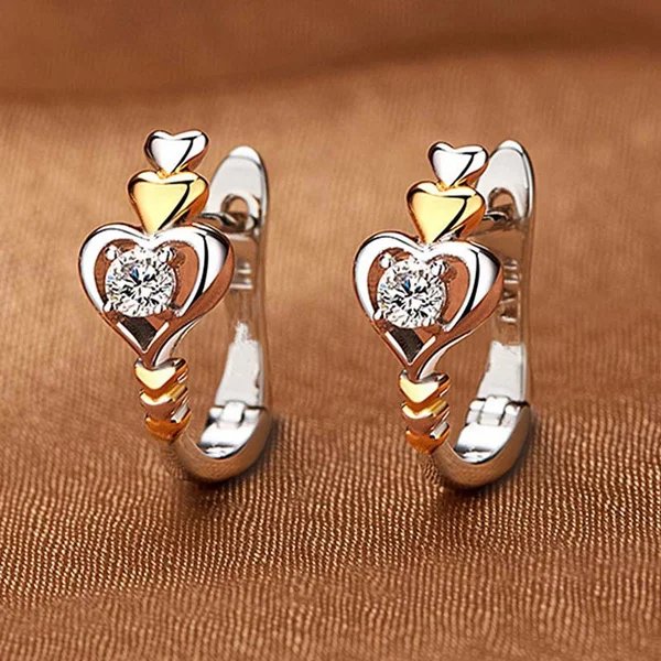 Fashion Love Shape Weight Loss Earrings for Women Chakra Health Slim Earrings Burn Fat and Stimulate Acupoint Ear Jewelry Gifts