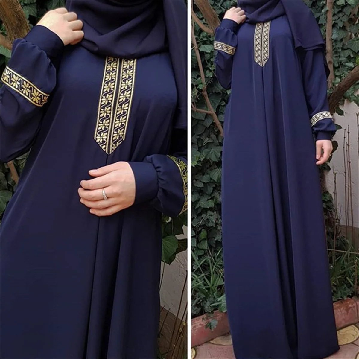 Femme Musulmane Ramadan Khimar Abaya Saudi Arabia Turkey Islam Muslim Dress Prayer Clothes African Dresses For Women Kebaya Robe