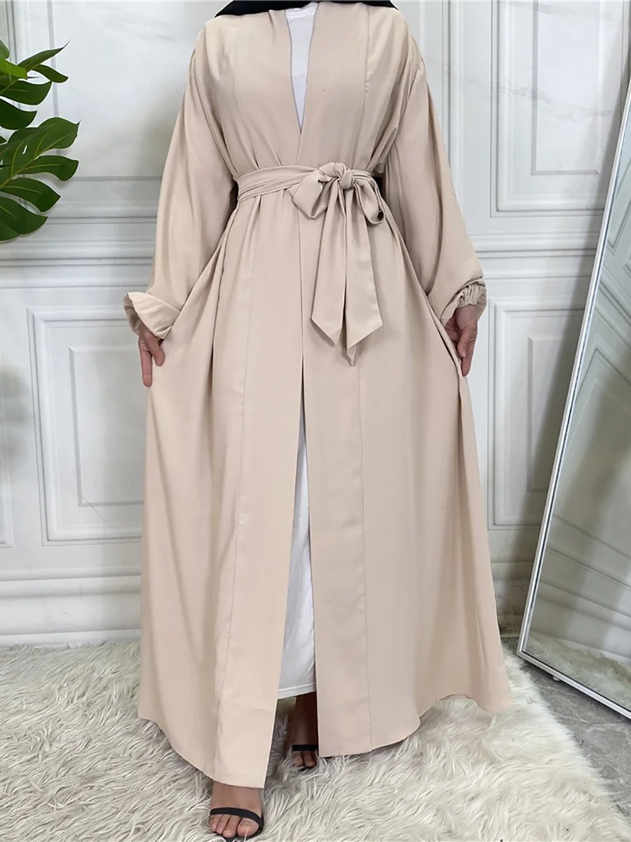 Modest Abaya Ramadan Dubai Robe Femme Musulmane Turkey Kaftan Islamic Clothing Muslim For Women Kimono Caftan Marocain Cardigan