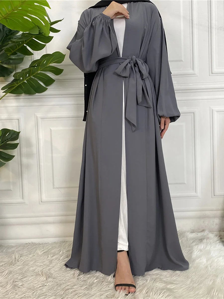 Modest Abaya Ramadan Dubai Robe Femme Musulmane Turkey Kaftan Islamic Clothing Muslim For Women Kimono Caftan Marocain Cardigan