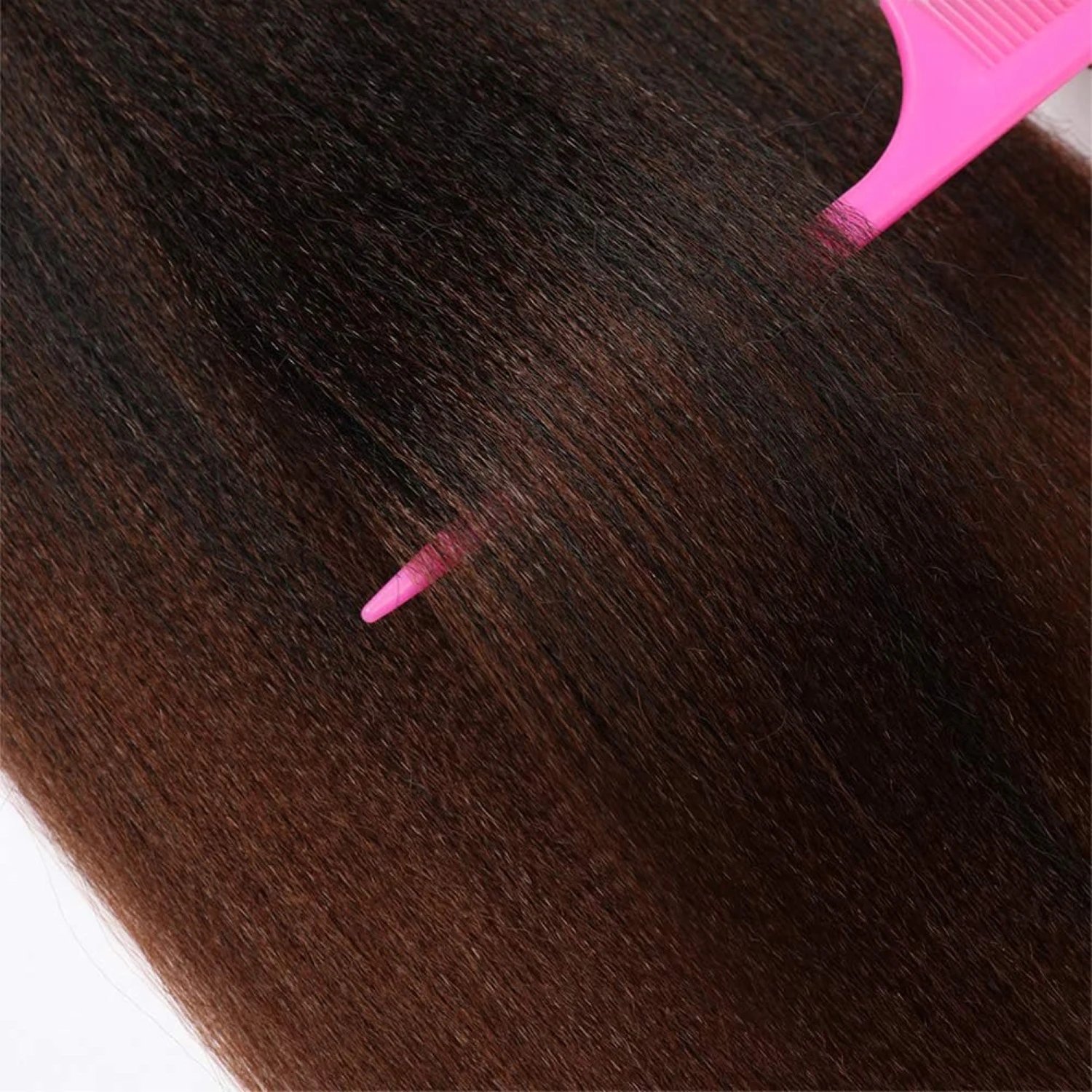 Pre-stretched Braiding Hair Ombre Professional Easy Crochet Braid Hair 26Inch 90g Hot Water Setting Soft Synthetic Crochet Hair