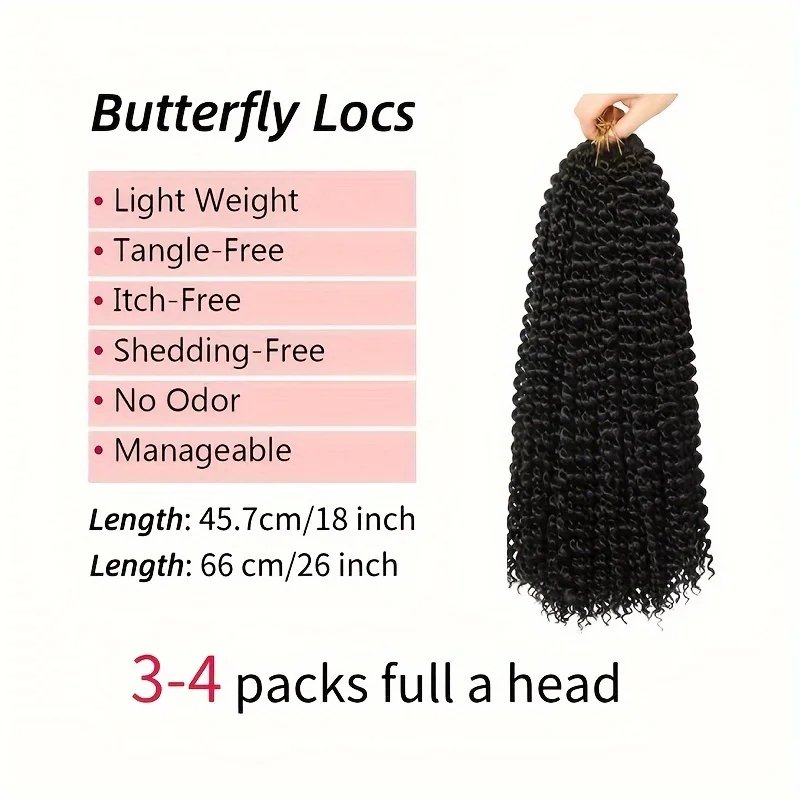Passion Twist  Blonde  Water Wave Crochet Hair