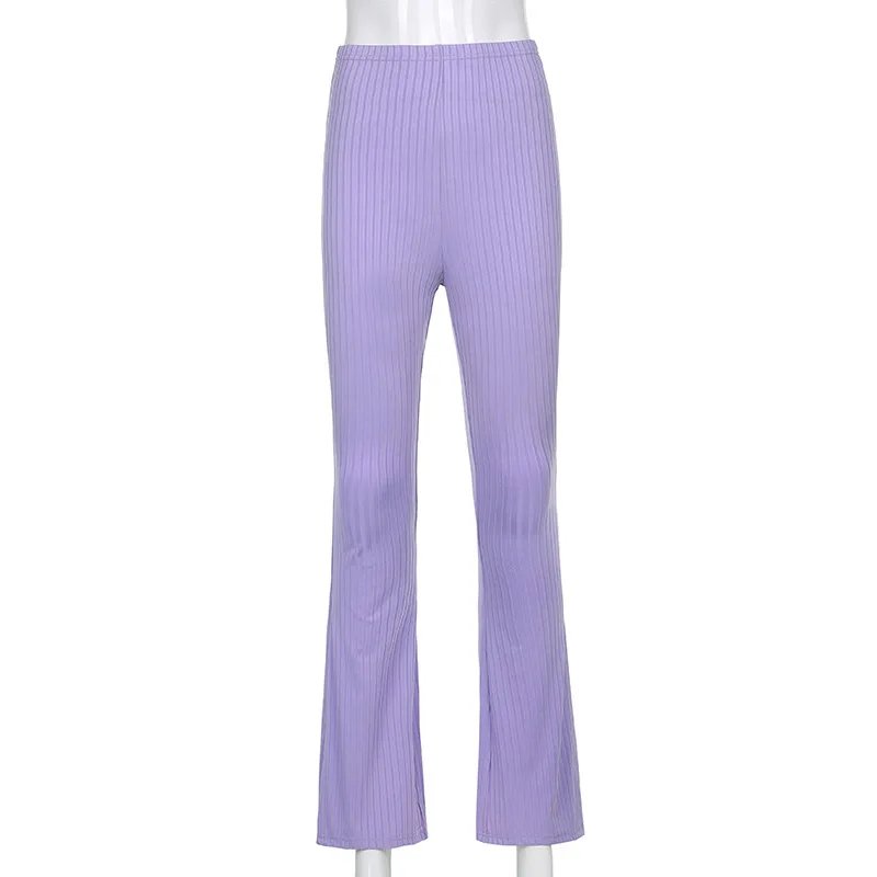 Solid Hot Y2k Woman Pants E Girl Aesthetic Fashion Streetwear Women Clothes Slim High Waist Capris Sexy Bell Bottom Flare Tights Solid Hot Y2k Woman Pants E Girl Aesthetic Fashion Streetwear Women Clothes Slim High Waist Capris Sexy Bell Bottom Flare Tights