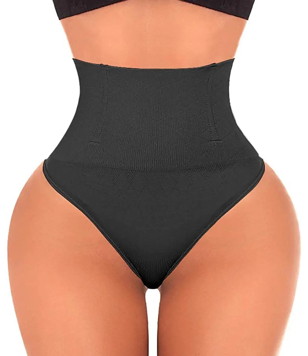 Seamless Thong Shapewear for Women Tummy Control Body Shaper Panties Girdle High Waist Shaping Slimming Underwear Brief Seamless Thong Shapewear for Women Tummy Control Body Shaper Panties Girdle High Waist Shaping Slimming Underwear Brief