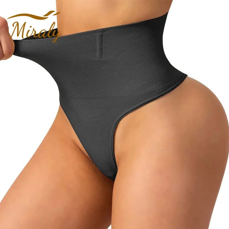 Seamless Thong Shapewear for Women Tummy Control Body Shaper Panties Girdle High Waist Shaping Slimming Underwear Brief