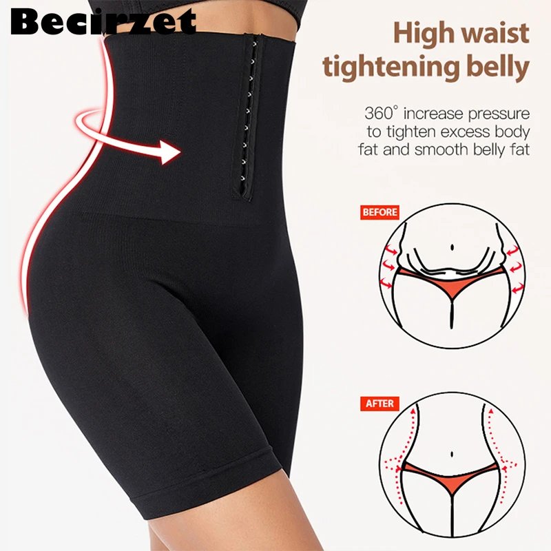 High Waist Flat Belly Belt Stretch Shapewear Waist Sheath Slimming Panties Abdomen Control Women Body Shaper Modeling Straps