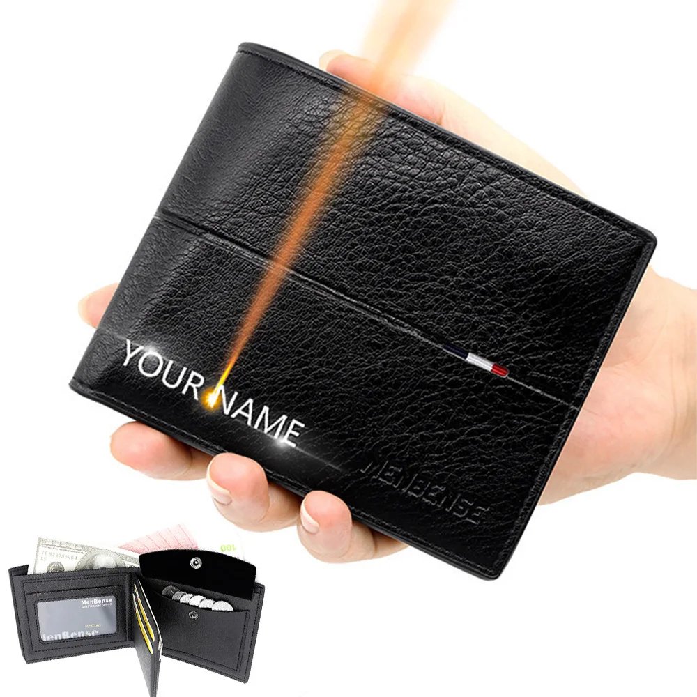 Male Purse Coin Pocket Men's Wallet Money Clips
