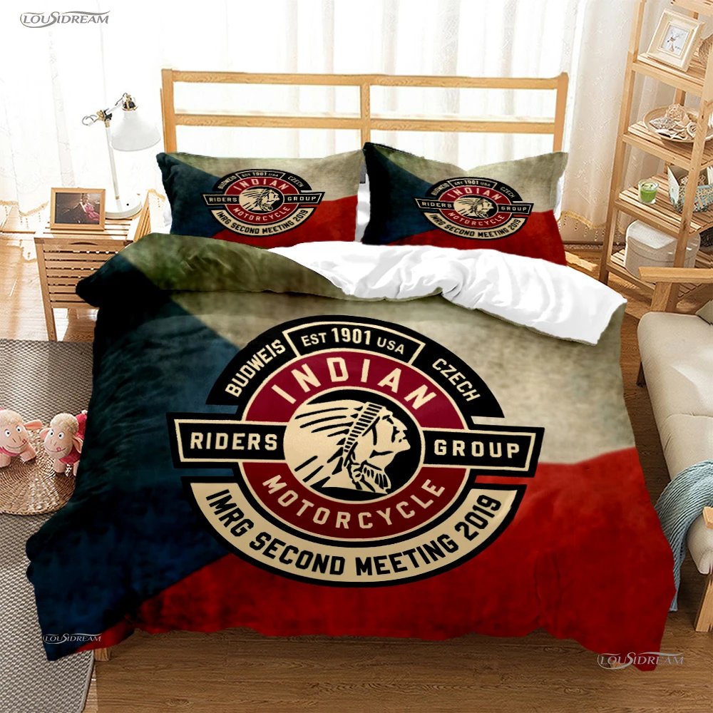 Racing Moto All Season Duvet Cover Comforter Bedding sets Utra Soft Quilt Cover and Pillowcases Teens Single/Double/Queen/King