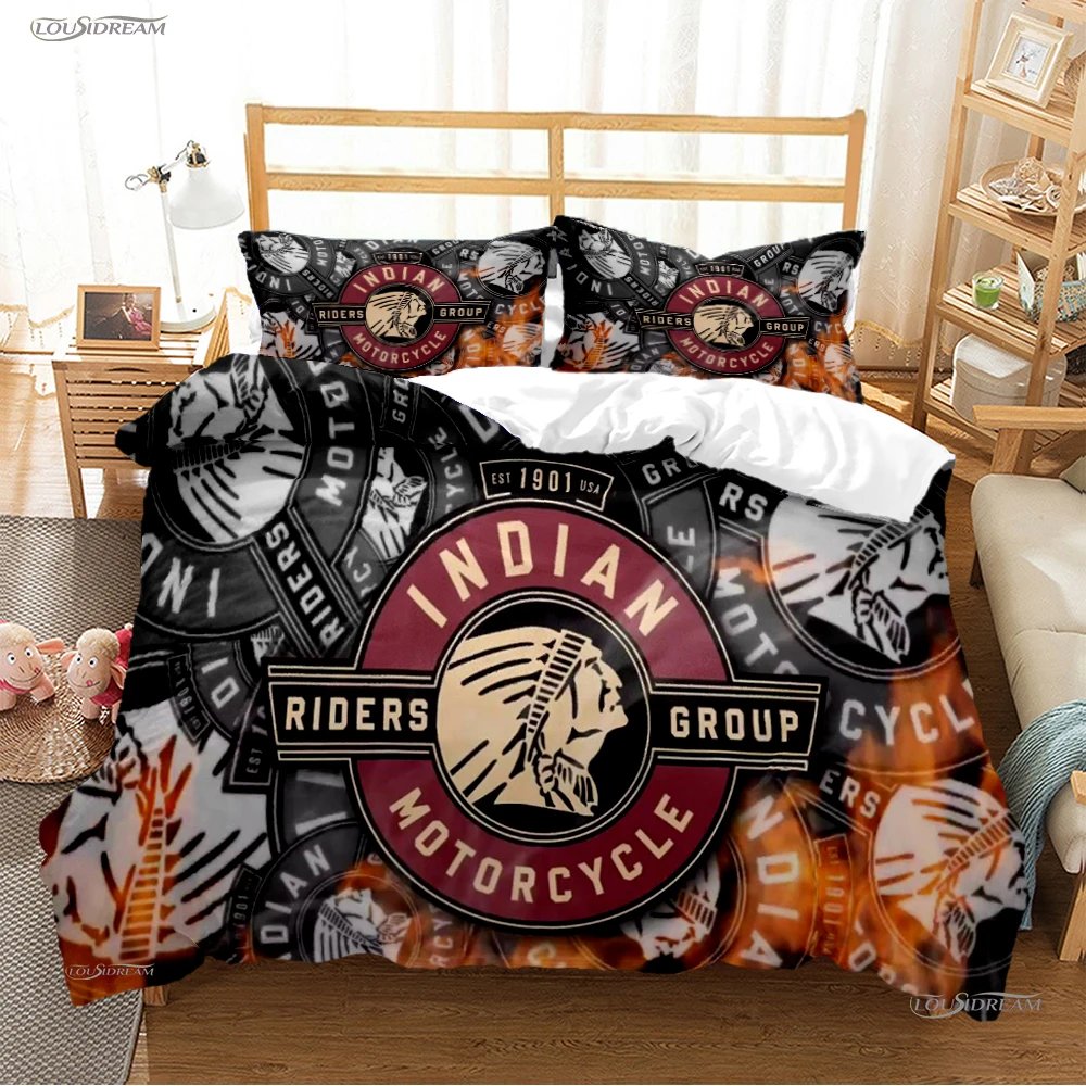 Racing Moto All Season Duvet Cover Comforter Bedding sets Utra Soft Quilt Cover and Pillowcases Teens Single/Double/Queen/King